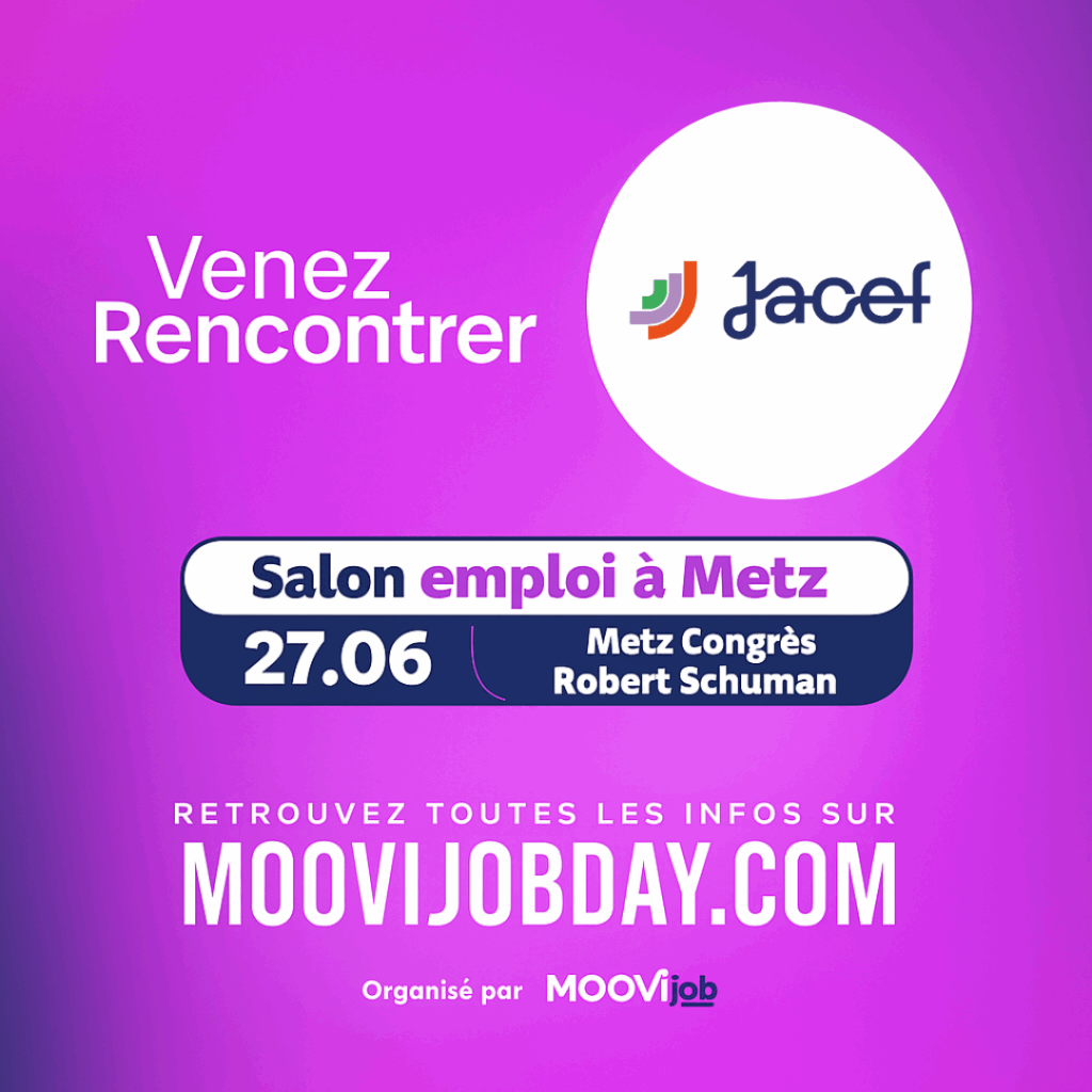 Visuel promotion de notre stand à MOOVIEJOB