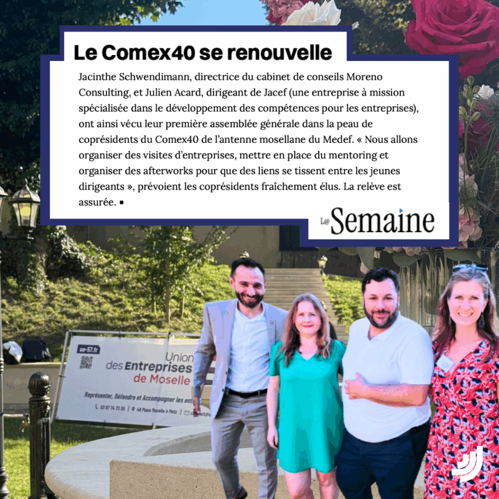 Visuel de l'article et du nouveau comité