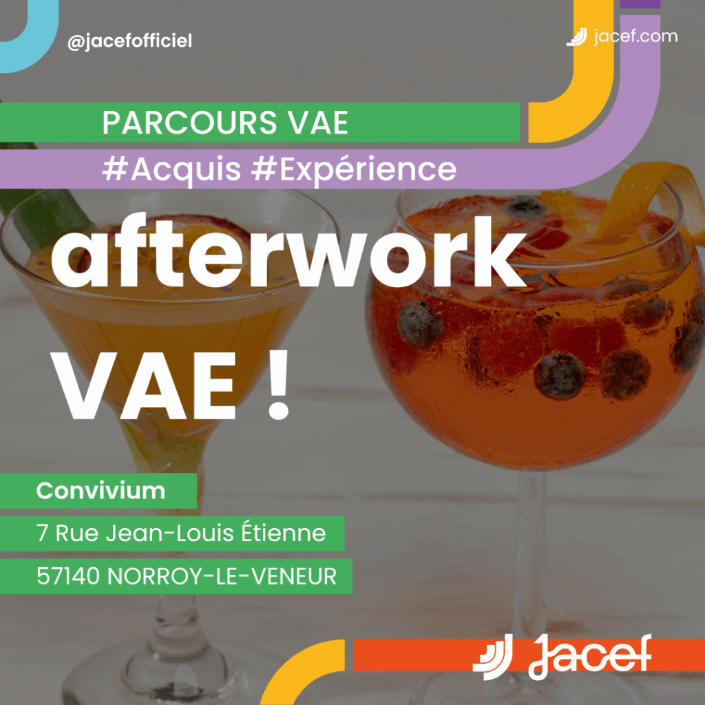 Visuel de promotion de l'afterwork