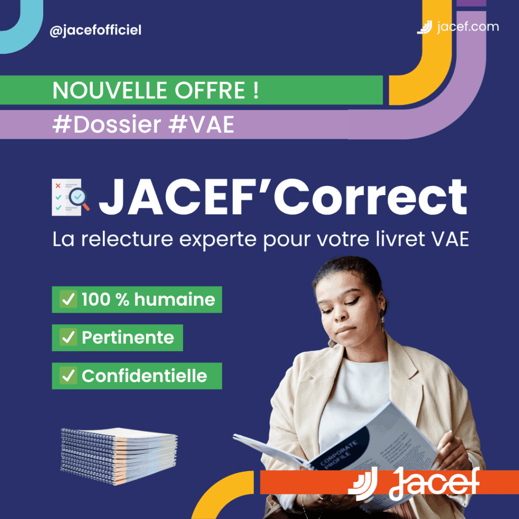 Lancement de l'offre JACEF'Correct